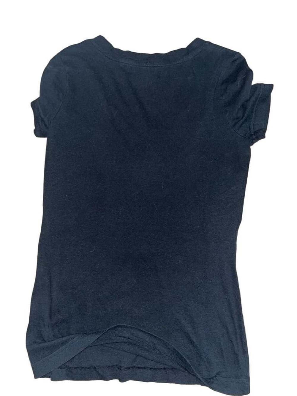 Mossimo Supply Co. Black V-Neck Short Sleeve Pocket T-Shirt - Picture 5 of 5